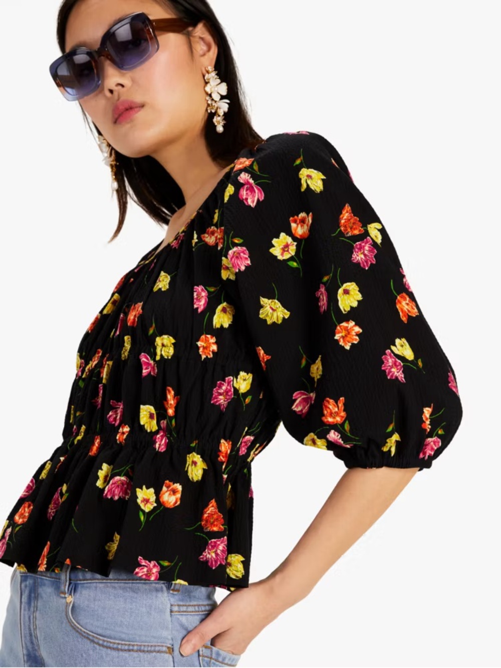 Kate Spade New York Tulup Toss Riviera Top